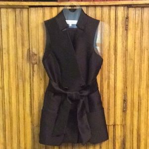 NWOT ELLIATT Black Long Vest